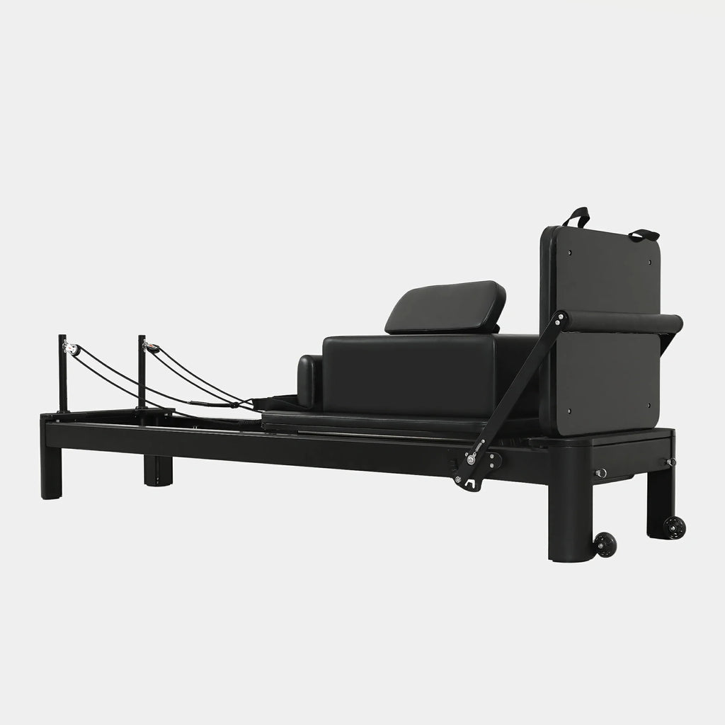 Black Aluminum Pilates Reformer
