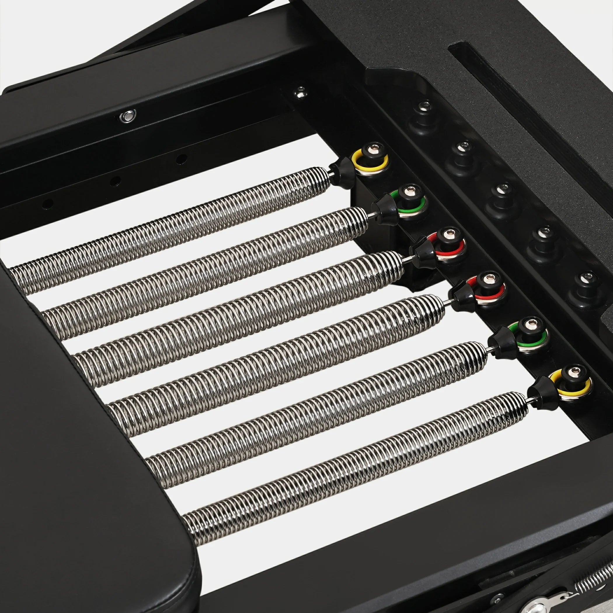 Black Aluminum Pilates Reformer