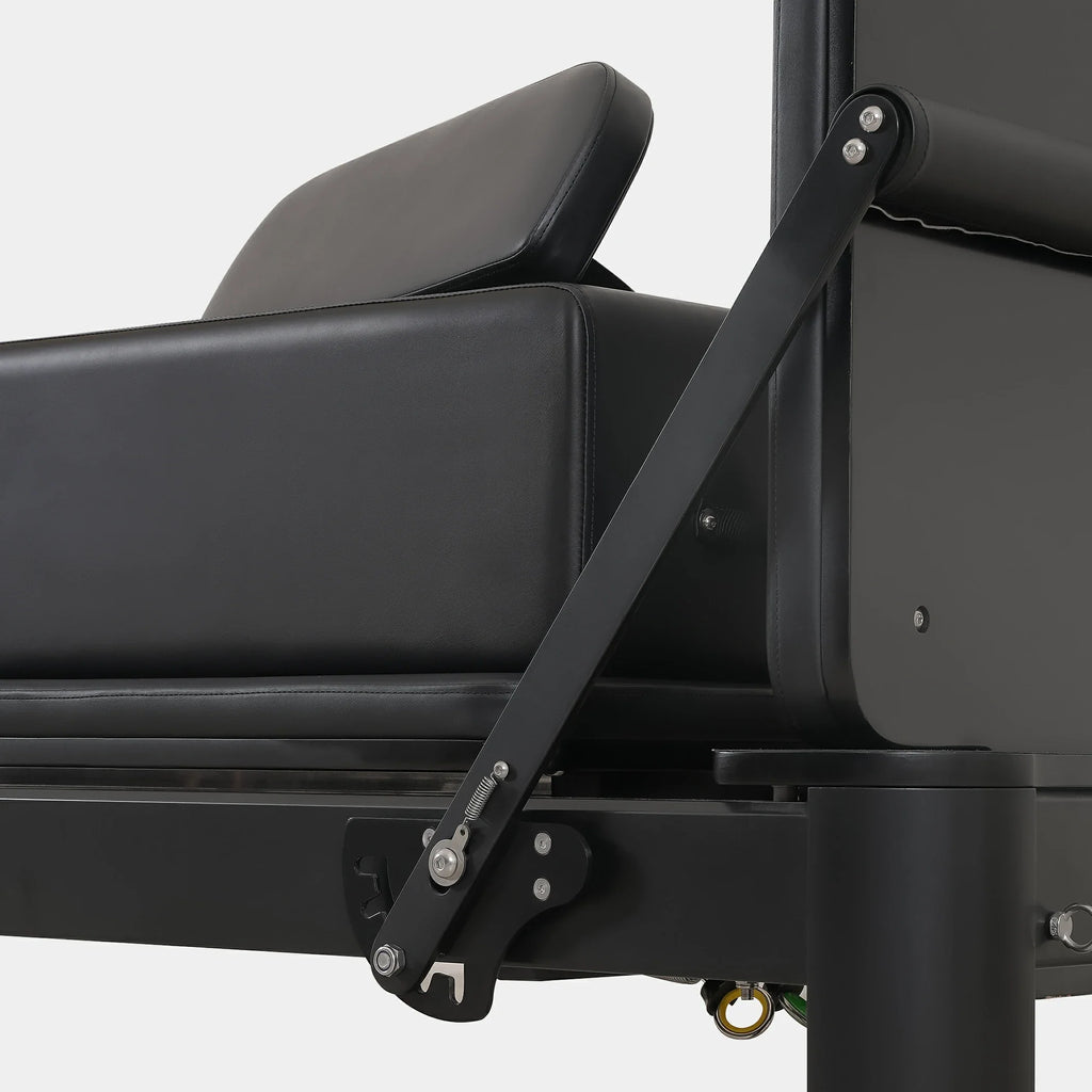 Black Aluminum Pilates Reformer