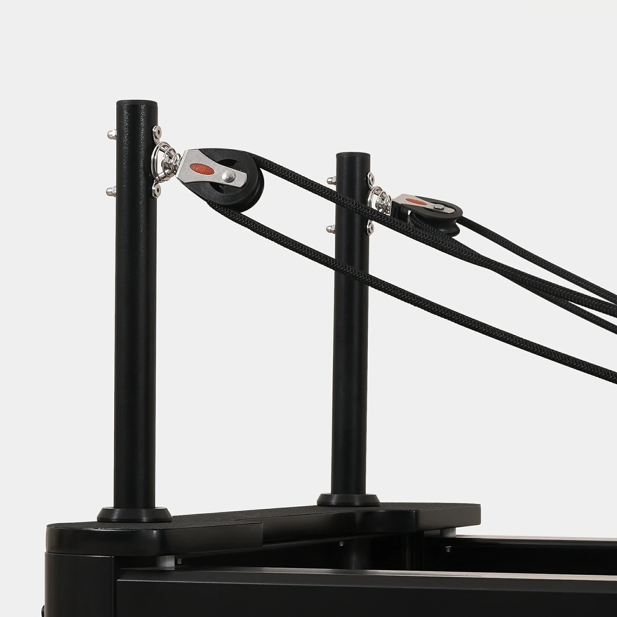 Black Aluminum Pilates Reformer